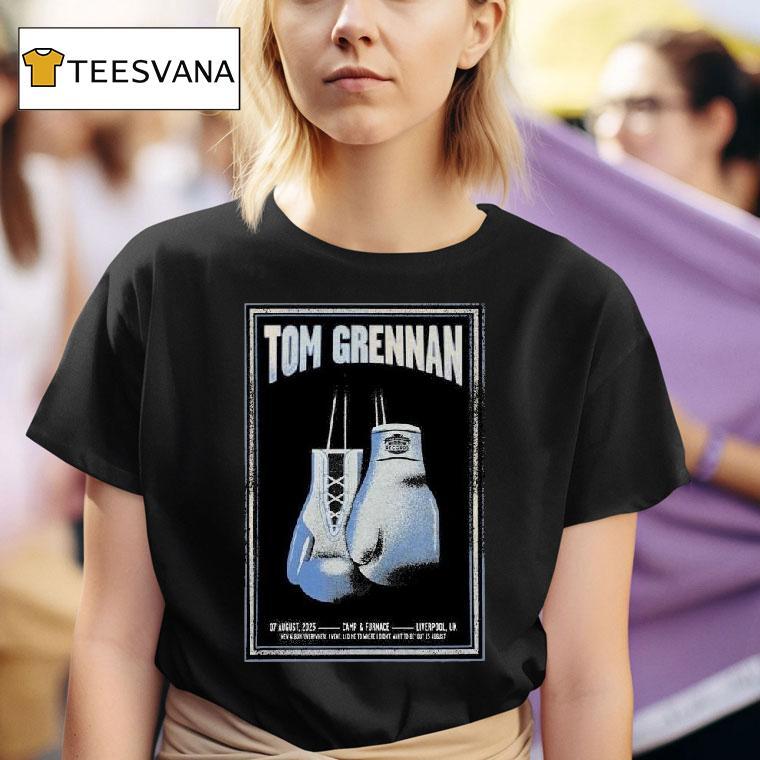 Tom Grennan Concert Liverpool Uk At Camp Furnace August T Shirt