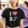 Toronto Blue Jays I Love Bjs Logo T Shirt