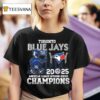 Toronto Blue Jays Mascot American League Division Series Champions T Shirt