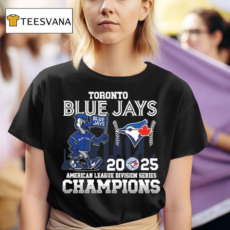 Toronto Blue Jays Mascot American League Division Series Champions T Shirt