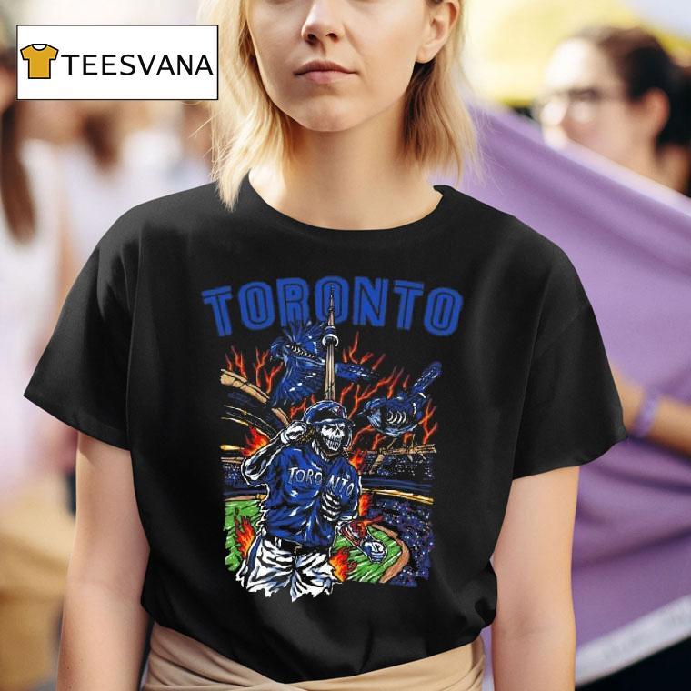 Toronto Blue Jays Vladdy Skeleton T Shirt