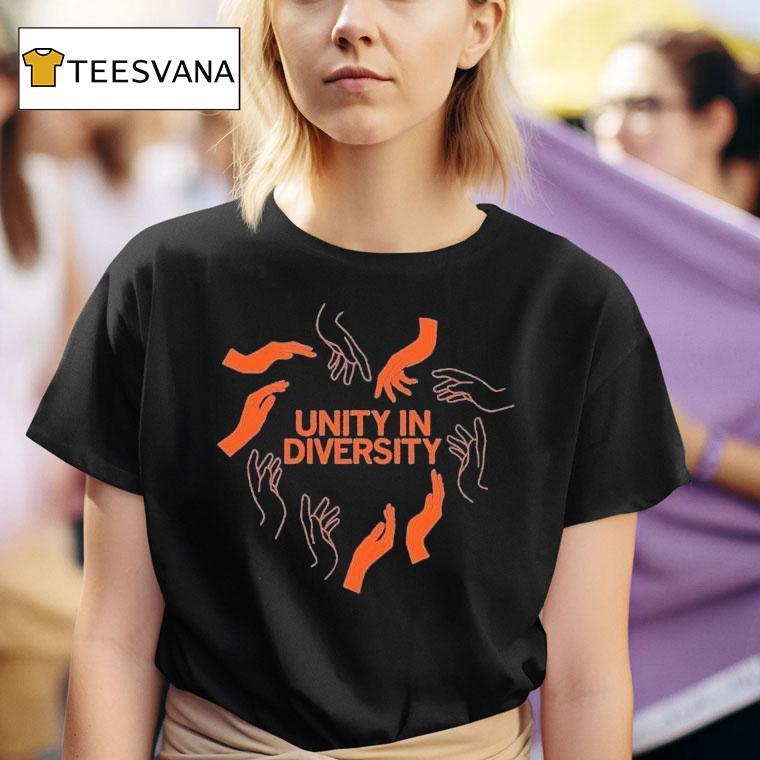 Unity In Diversity Hands T Shirt