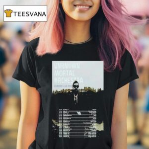 Unknown Mortal Orchestra Europe Uk Tour Dates T Shirt