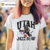 Utah Jazz The Jazz Bear Basketball T Shirt