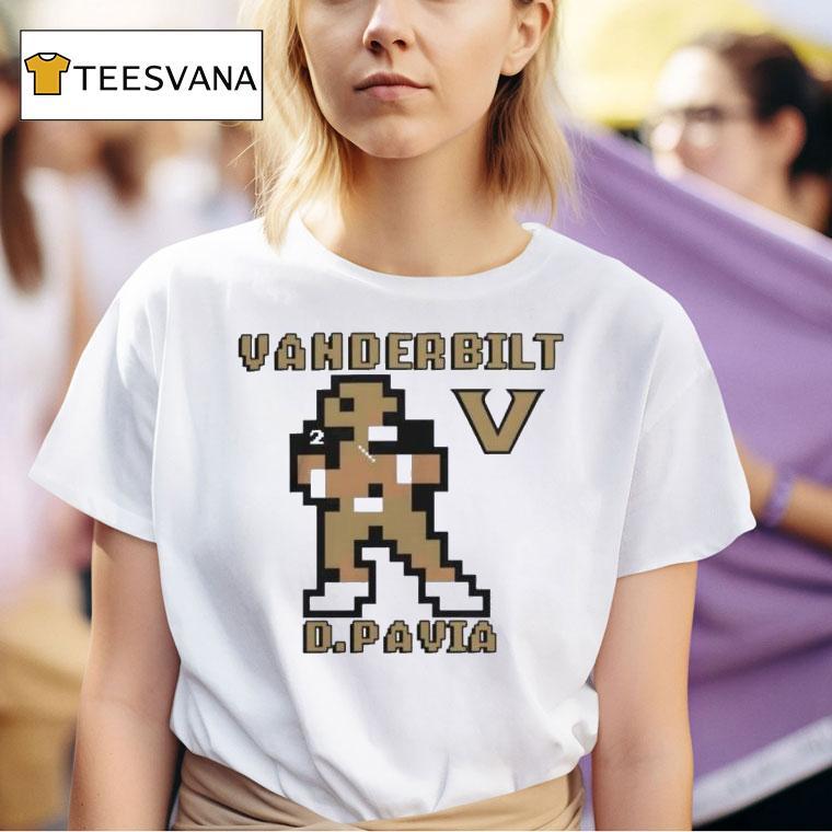 Vanderbilt Commodores Diego Pavia Football T Shirt