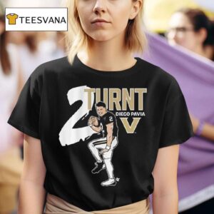 Vanderbilt Football Diego Pavia Turn T Shirt