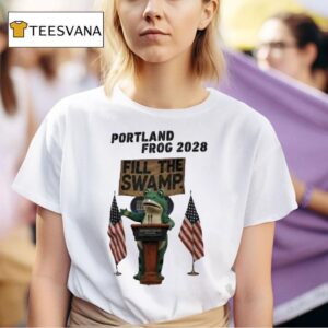 Viral Portland Frog Fill The Swamp T Shirt