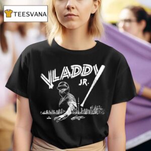 Vladimir Guerrero Jr Bat Flip Toronto Blue Jays Signature T Shirt