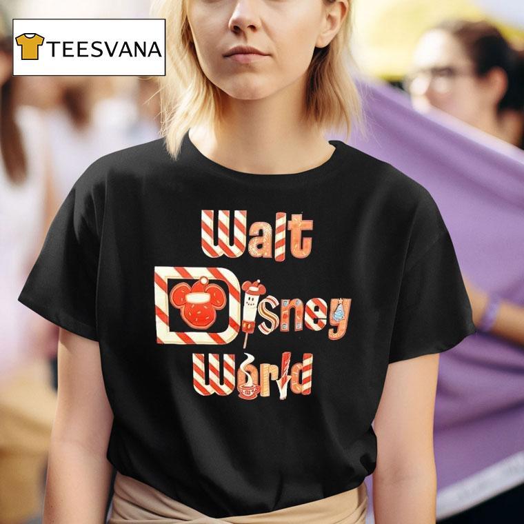Walt Disney World Candy Christmas T Shirt