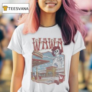 Wawa Grateful Dead Lot Skeleton T Shirt