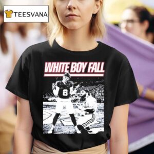 White Boy Fall New York Giants T Shirt
