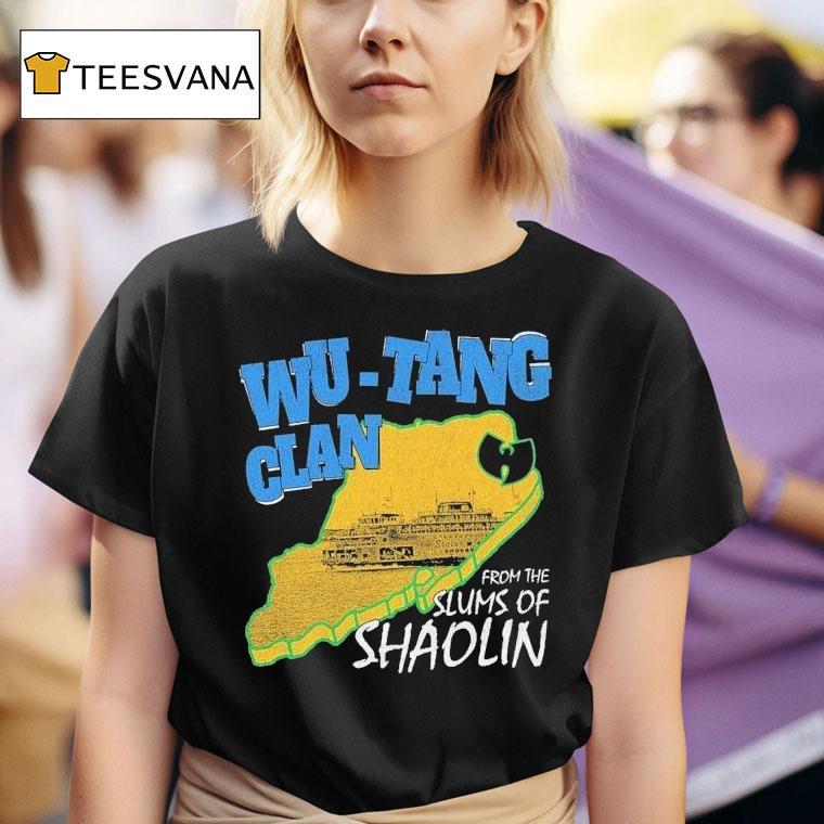 Wu Tang Clan From The Slums Of Shaolin Borough T Shirt
