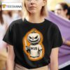 Wub Haunted Pumpkin Knife Halloween T Shirt