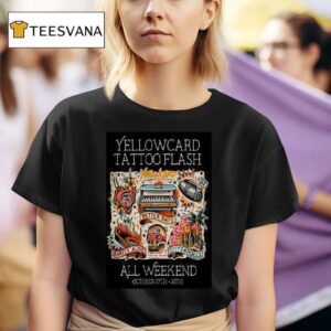 Yellowcard Tattoo Flash Better Days October T Shirt