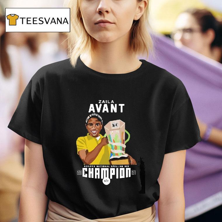 Zaila Avant Scripps National Spelling Bee Champion T Shirt