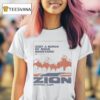 Zion National Park Just A Bunch Of Rock Mountans Star Review T Shirt