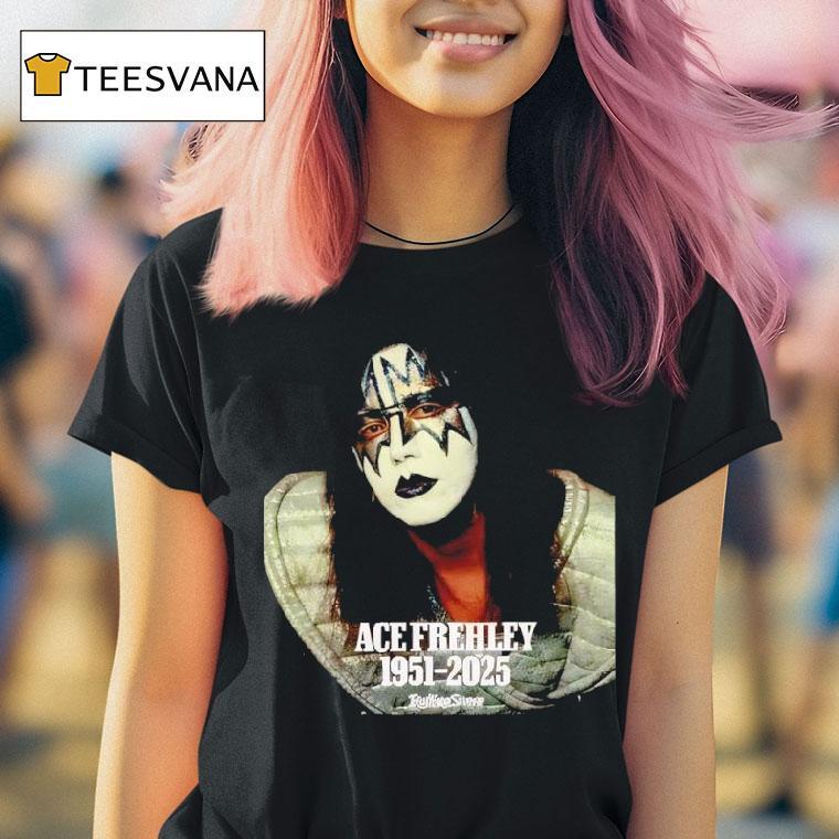Ace Frehley Rip T Shirt Ace Frehley Rip T Shirt