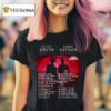 Adrian Smith And Kris Barras Black Light White Noise Tour Dates T Shirt
