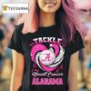 Alabama Crimson Tide Breast Cancer Awareness Tackle Hear T Shirt
