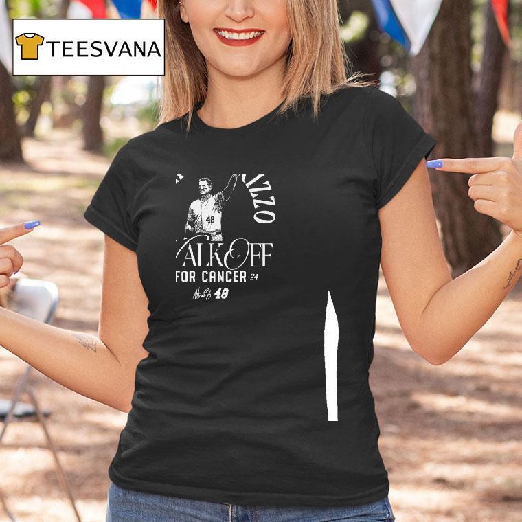 Anthony Rizzo Walk Off For Cancer New York Yankees Signature T Shirt Anthony Rizzo Walk Off For Cancer New York Yankees Signature T Shirt