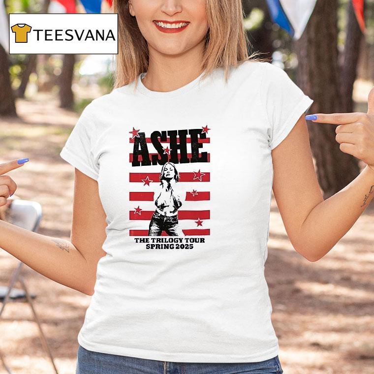 Ashe The Trilogy Tour Spring Vintage Apple T Shirt Ashe The Trilogy Tour Spring Vintage Apple T Shirt