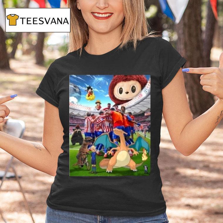 Atletico Madrid M Celebration Meme T Shirt Atletico Madrid M Celebration Meme T Shirt