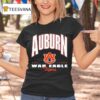 Auburn Tigers War Eagle Football T Shirt