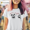 Bear Vs Shark Skulls Snow Cone Skull T Shirt