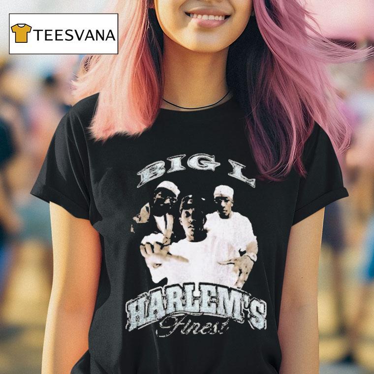 Big L Harlem S Fines T Shirt Big L Harlem S Fines T Shirt
