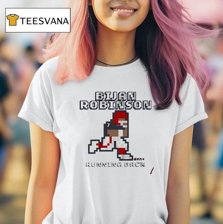 Bijan Robinson Retro Baller T Shirt Bijan Robinson Retro Baller T Shirt