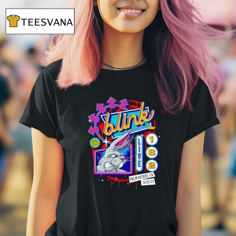 Blink Fall Tour Acrisure Arena T Shirt Blink Fall Tour Acrisure Arena T Shirt