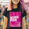 Boris Pink Th Anniversary Tour T Shirt