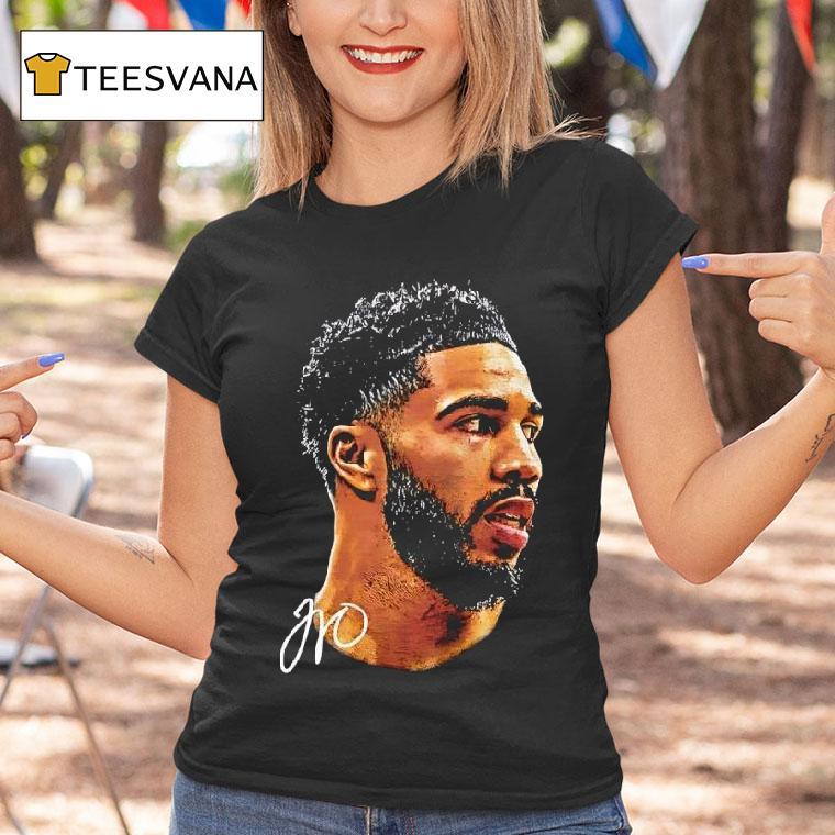 Boston Celtics Tatum Big Face Signature T Shirt Boston Celtics Tatum Big Face Signature T Shirt