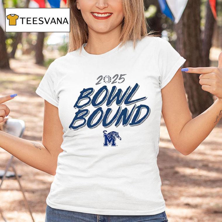 Bowl Bound Memphis Tigers Football T Shirt Bowl Bound Memphis Tigers Football T Shirt