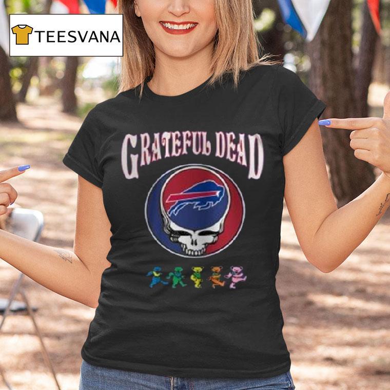 Buffalo Bills Grateful Dead Th Anniversary Nfl Football T Shirt Buffalo Bills Grateful Dead Th Anniversary Nfl Football T Shirt