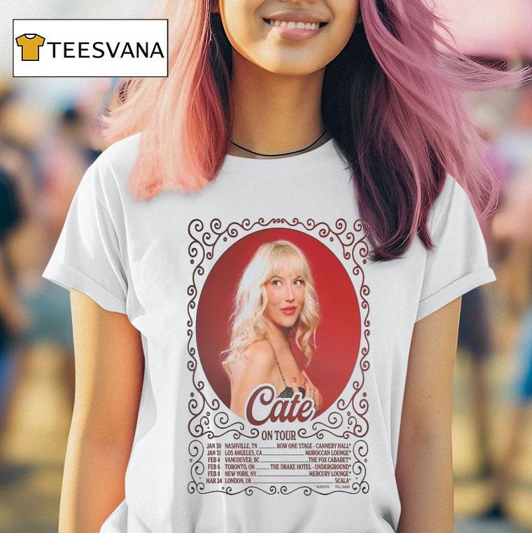 Cate On Tour T Shirt Cate On Tour T Shirt