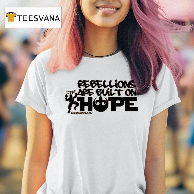 Chewbacchus Rebellions Are Built On Hope T Shirt Chewbacchus Rebellions Are Built On Hope T Shirt