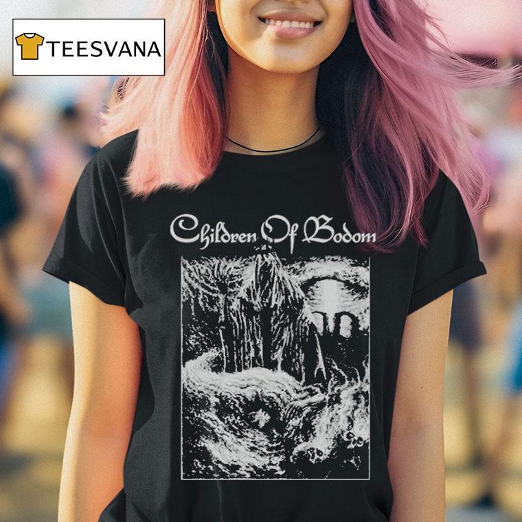 Children Of Bodom Trashed Lost Strungou T Shirt Children Of Bodom Trashed Lost Strungou T Shirt