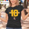 Clayton Smith Arizona State Sun Devils Football Stripe T Shirt