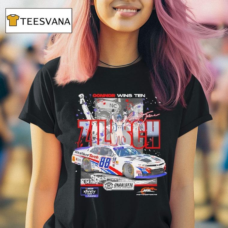 Connor Zilisch Connor Wins Ten Racing Signature T Shirt Connor Zilisch Connor Wins Ten Racing Signature T Shirt