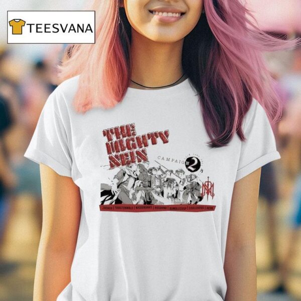 Critical Role The Mighty Nein Campaign T Shirt
