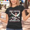 Dale Earnhardt Merry Christmas The Intimidator Ugly Holiday T Shirt