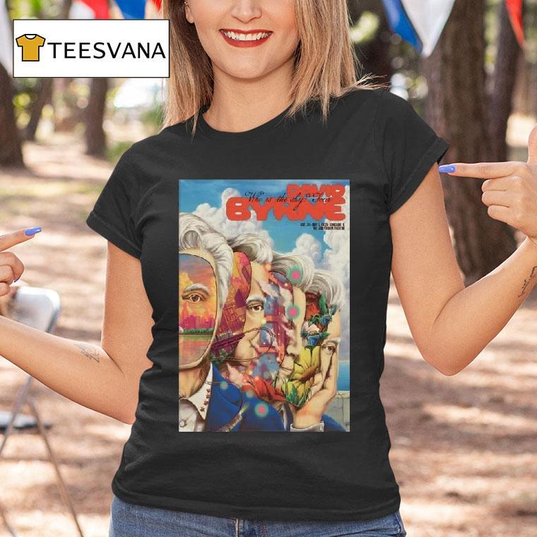 David Byrne The Auditorium Theatre In Chicago Il Oct Nov T Shirt David Byrne The Auditorium Theatre In Chicago Il Oct Nov T Shirt