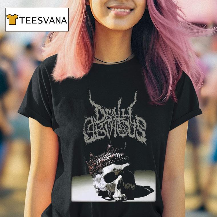 Death Obvious Self Titled Album Girlie T Shirt Death Obvious Self Titled Album Girlie T Shirt