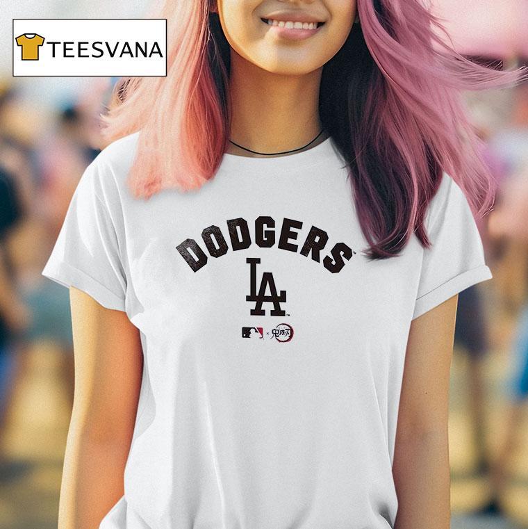 Demon Slayer X Los Angeles Dodgers Yoshinobu Yamamoto Name And Number T Shirt Demon Slayer X Los Angeles Dodgers Yoshinobu Yamamoto Name And Number T Shirt
