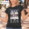 Denver Broncos Best Legends Players Of All Time Signatures T Shirt