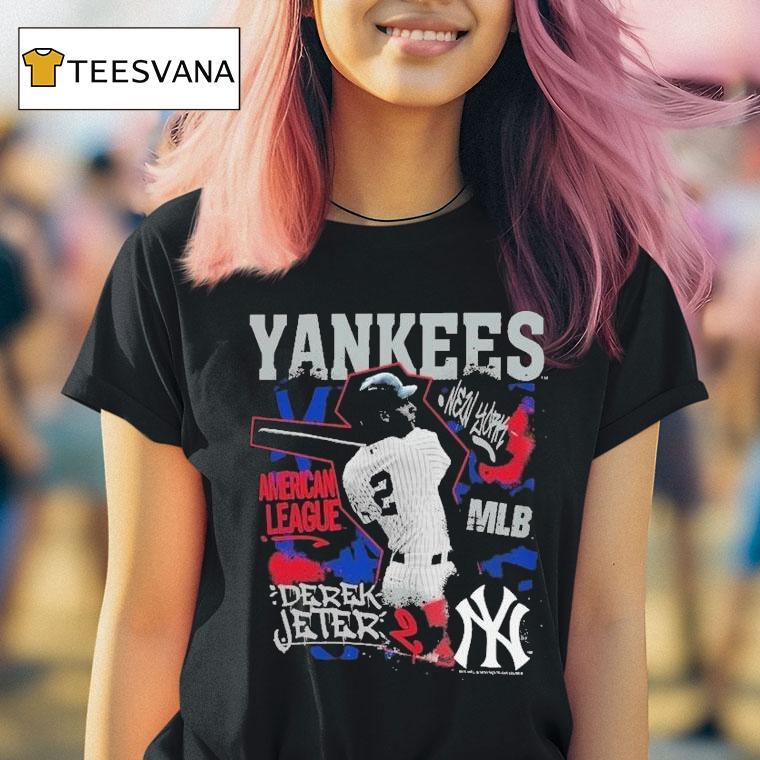 Derek Jeter New York Yankees Cooperstown Star Momen T Shirt Derek Jeter New York Yankees Cooperstown Star Momen T Shirt