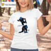 Detroit Lions Super Brown And Spider Gibbs Signature Pose Logo T Shirt