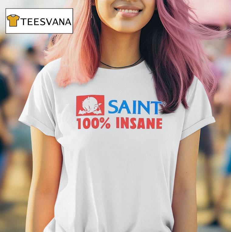 Devil Saint Percent Insane T Shirt Devil Saint Percent Insane T Shirt