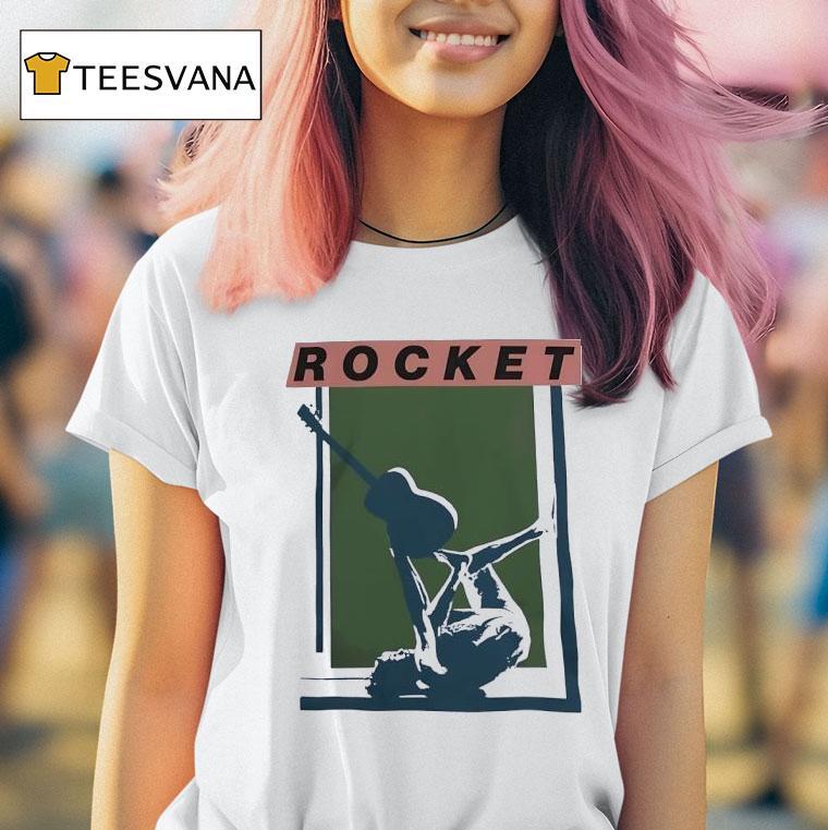 Dominic Fike Rocket Guitar T Shirt Dominic Fike Rocket Guitar T Shirt